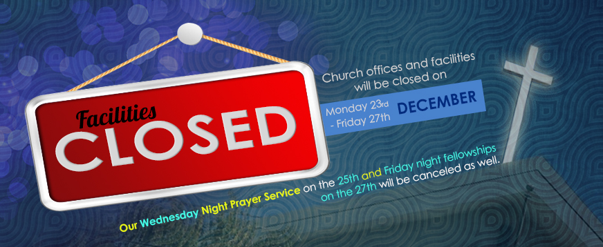 Facilities Closed